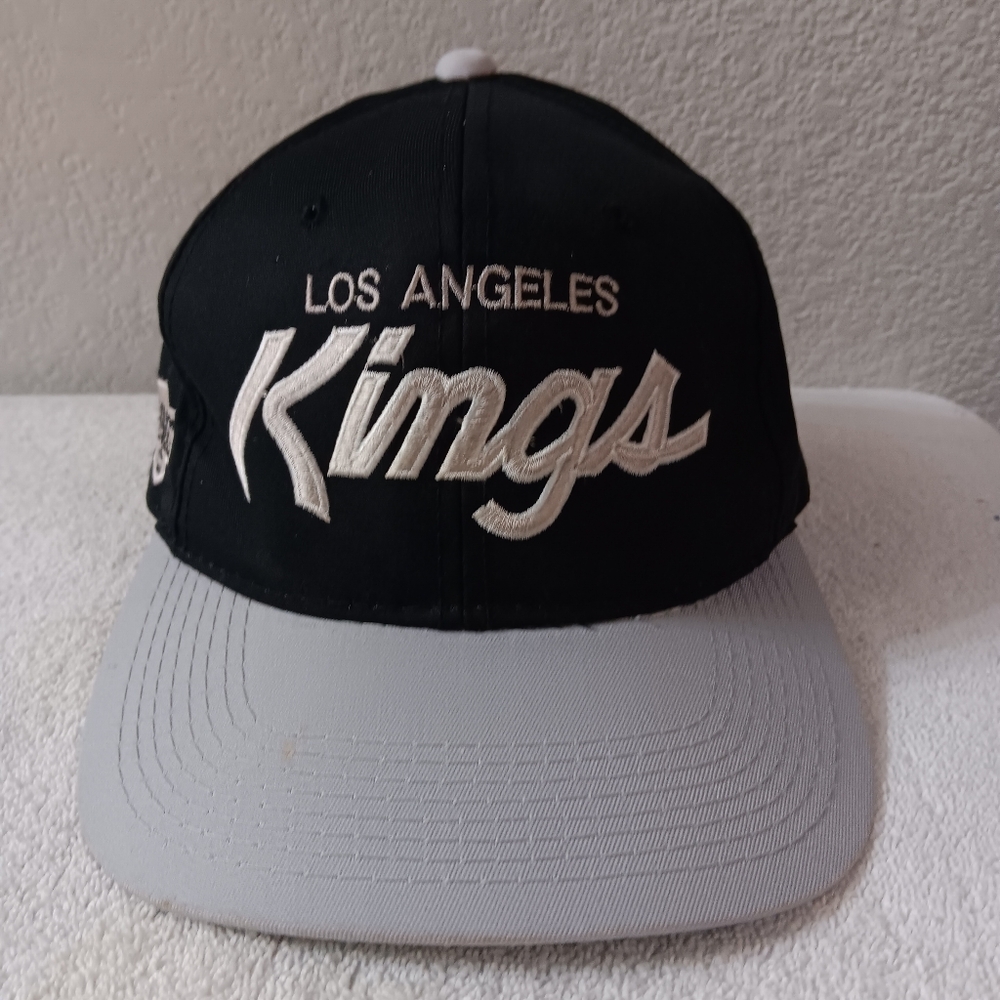 Los Angeles Kings Black and Gray Cap